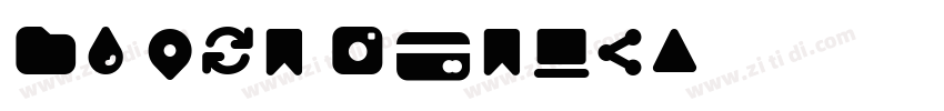 SF Pro Icons字体转换